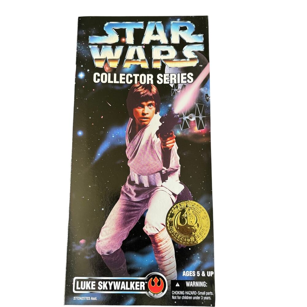 Star Wars Collector Series Vintage Luke Skywalker New in Box 12" Figure - 1996